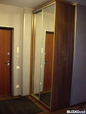 Шкаф-купе в прихожую встроенный на заказ в городе омск - на .
