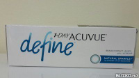 Контактные линзы 1 Day Acuvue Define