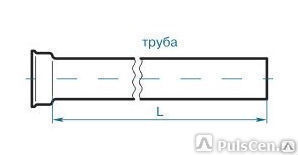 Труба чугунная канализационная d-50