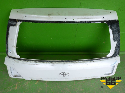 Дверь багажника без стекла верхняя (до 2015г) (6700560D11) Toyota Land Cruiser (200) с 2008г