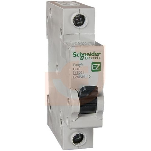 Выключатель автоматический C 10A Schneider Electric 4,5кА EZ9F34110