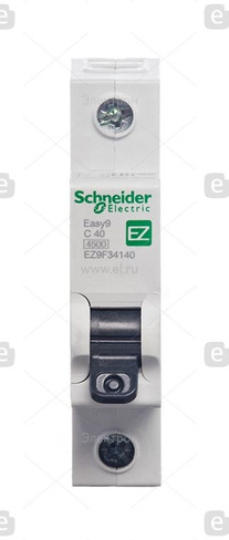 Выключатель автоматический С 40А Schneider Electric 4,5кА EZ9F34140