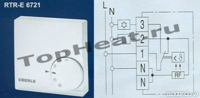 Eberle регулятор схема подключения