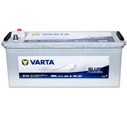 АКБ 140Ач "VARTA PROMOTIVE BLUE K10" О.П. 513х189х223