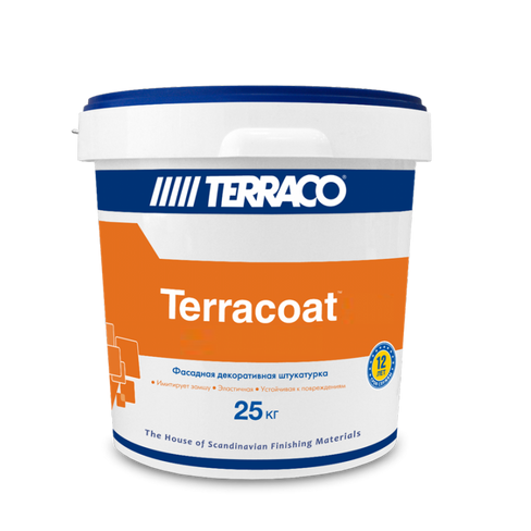 Штукатурка Декоративная акриловая Terraco Terracoat