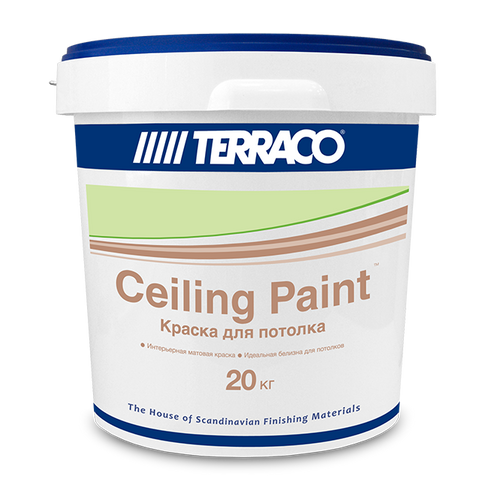 Краска Акриловая для потолков Terraco Ceiling Paint