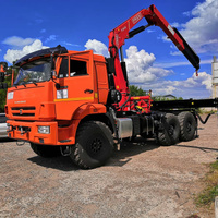 Седельный тягач Камаз 43118 с КМУ Fassi F245A.0.24