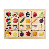 Настольная игра Овощи, фрукты, ягоды, грибы арт.00740 Десятое королевство