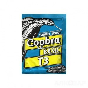 Дрожжи спиртовые Coobra Basic Т3 90 г