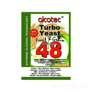 Фруктовые дрожжи Alcotec Fruit Grain 48 Turbo 143 г