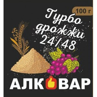 Спиртовые фруктовые турбо дрожжи 24/48 100 г