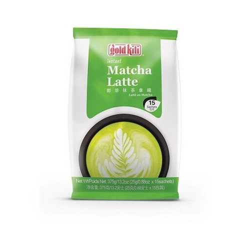 Чайный напиток Gold kili Matcha latte в пакетиках, имбирь, кокос, 15 пак. Gold Kili