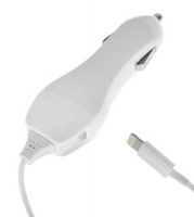 АЗУ Deppa Classic 1A + кабель USB - lightning (22125) White
