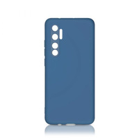 Накладка силикон DF для Xiaomi Mi Note 10 Lite синий