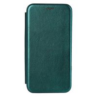 Чехол-книжка для Samsung Galaxy M31s M317 2020 Зеленый (боковая)