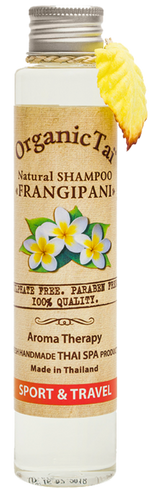 Натуральный шампунь для волос «ФРАНЖИПАНИ», 100 мл,OrganicTai