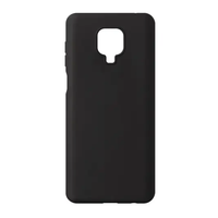 Чехол Gel Color Case для Xiaomi Redmi Note 9 Pro Black (87663)