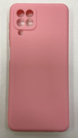 Накладка силикон Svekla для Samsung Galaxy M32 (SM-M325) Розовая, с защитой для камеры