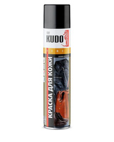 Краска-спрей для гладкой кожи коричневая KUDO KU-5242