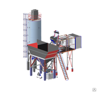 Быстромонтируемый завод бетонный Волга-15
