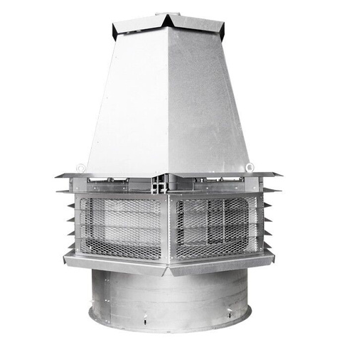Вентилятор крышный дымоудаления ВКР1ДУ-5 ВКР2ДУ-5 диаметр колеса 0,9 1,1 кВ