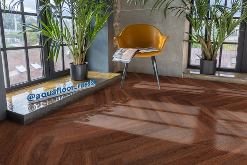 Виниловый пол Aquafloor Space Parquet Light AF4519PQL