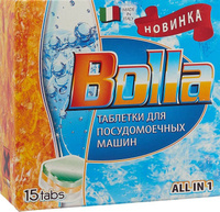 Таблетки для ПММ "Bolla" 15шт.