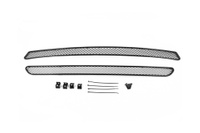 Сетка в бампер внешняя чёрная 15мм (сталь) тип шара A KIA Optima 2015-2018