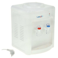 Кулер для воды LESOTO 34 TD, нагрев и охлаждение, 500-550/68 Вт, белый Lesoto