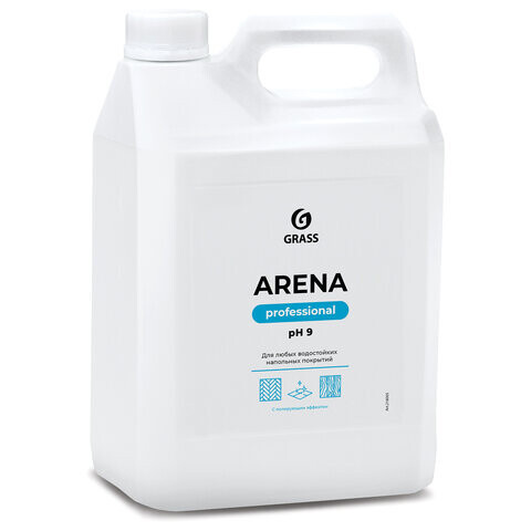 Средство для мытья пола 5 кг GRASS ARENA с полирующим эффектом нейтральное концентрат 218005