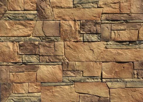 Безенгийская стена (лин.) арт.1-08-52 (0,76м2/уп) декоративный камень