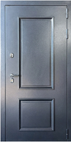 Входная дверь "Термолюкс серебро"