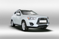 Верх решётки радиатора D16 хром (Нержавеющая сталь) Mitsubishi ASX 2013+