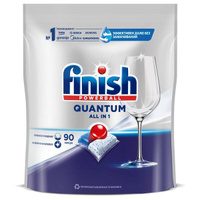Таблетки Finish Quantum all in 1 для посудомоечных машин, 90шт [3215696]