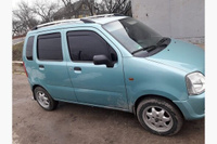 Рейлинги Classic Omsa (2 шт, алюминий) Opel Agila 2000-2007