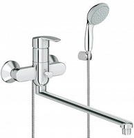 Смеситель Grohe Multiform 32708000 для ванны с длинным изливом,душевая лейка,шланг