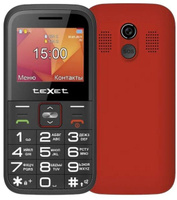Телефон Texet TM-B418 Dual Sim Red (Красный)