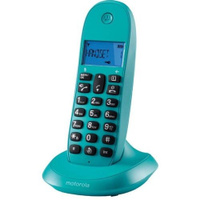 Радиотелефон Motorola C1001LB+, бирюзовый [107c1001turques]