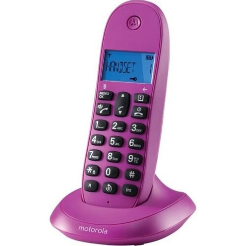 Радиотелефон Motorola C1001LB+, фиолетовый [107c1001violeta]