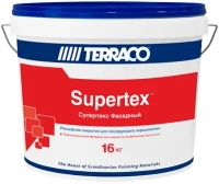Покрытие рельефное для последующего окрашивания Terraco Supertex Exterior 16 кг