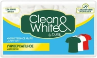 Мыло хозяйственное Duru Clean & White Универсальное 120 г 1 кусок 0.12