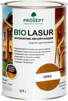 Антисептик лессирующий защитно декоративный Просепт Bio Lasur 900 мл орех