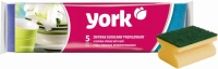 Губки для посуды набор York Profi 5 губок