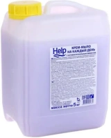 Крем мыло жидкое Help с Антибактериальным Эффектом 5 л