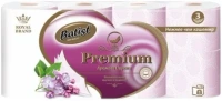 Бумага туалетная Belux Batist Premium Аромат Сирени 8 рулонов в упаковке