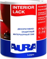 Лак декоративно защитный интерьерный Aura Luxpro Interior Lack 1 л