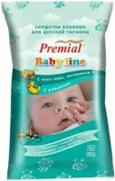 Салфетки влажные для детской гигиены Premial Baby 20 салфеток в пачке