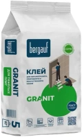 Клей для керамогранита природного и искусственного камня Bergauf Granit 5 кг