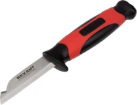 Нож монтажный с чехлом Rexant 190 мм