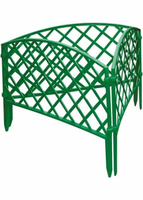 Забор декоративный "Плетенка" 24*320 см зеленый